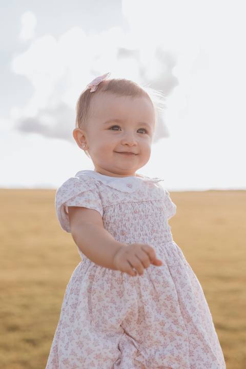 ensaio em família no campo '