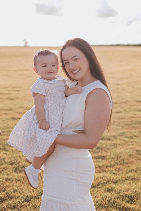 ensaio em família no campo '