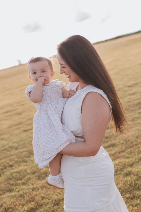 ensaio em família no campo '