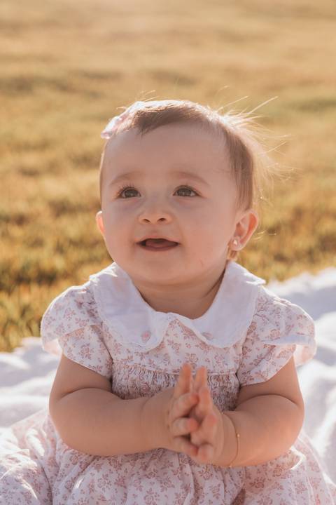 ensaio em família no campo '