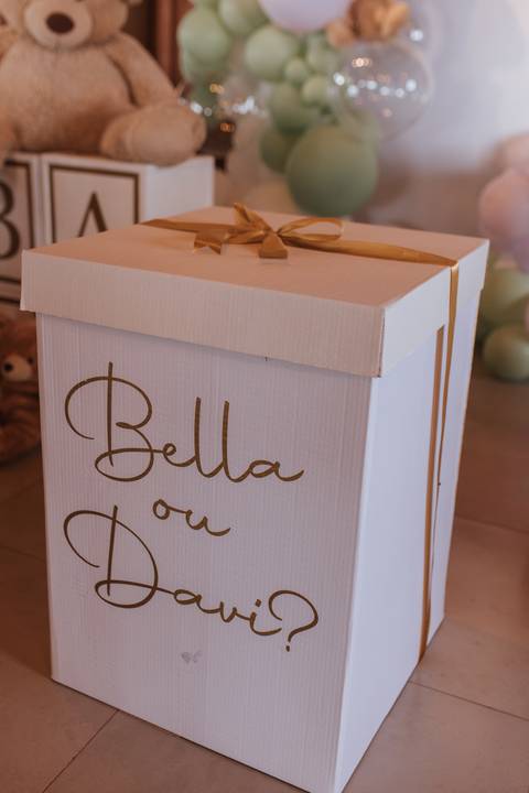 Inspiração de chá revelação'