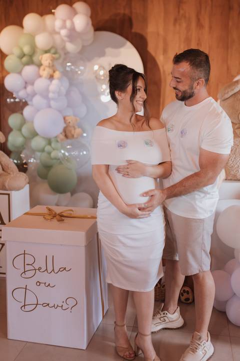 Inspiração de chá revelação'