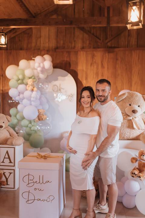 Inspiração de chá revelação'