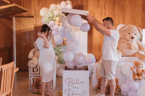 Inspiração de chá revelação'