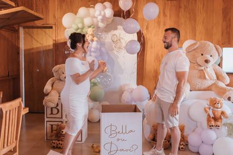 Inspiração de chá revelação'