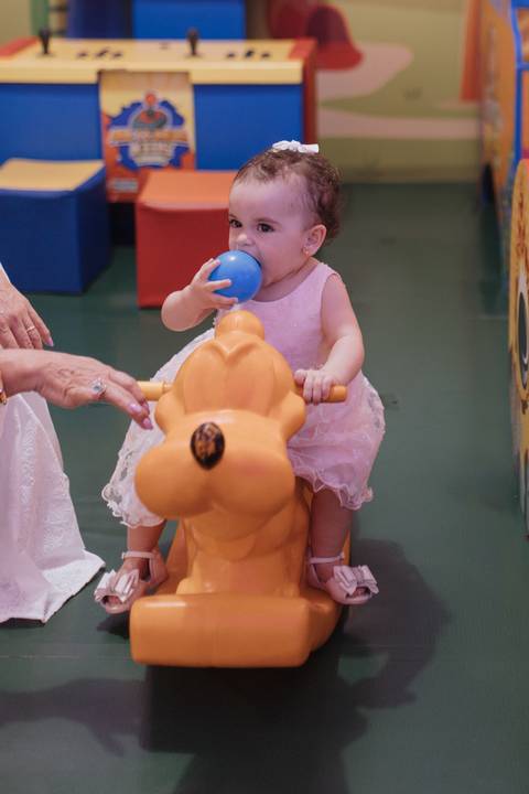 Decoração de aniversário de 1 ano com tema de lavanda'