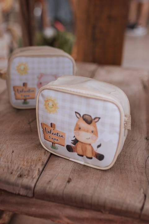 Inspiração de decoração de aniversário de 1 ano com tema de fazenda'