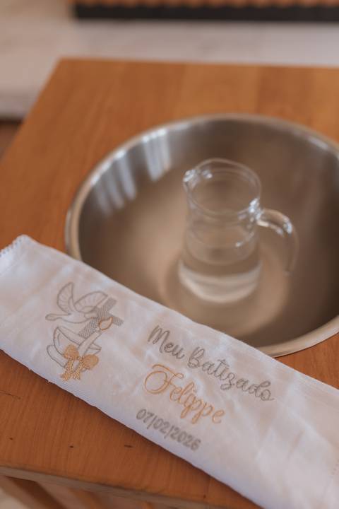 Cerimônia de batizado'