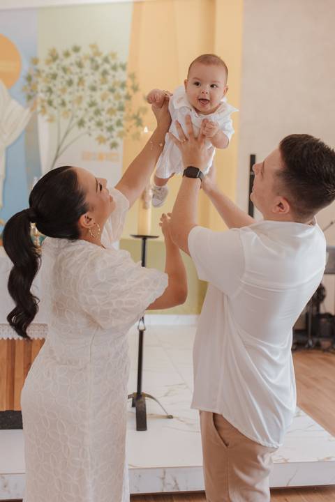 Cerimônia de batizado'