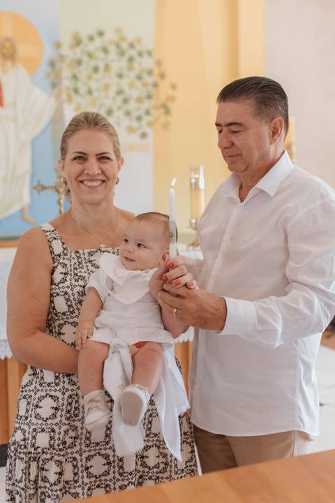 Cerimônia de batizado'