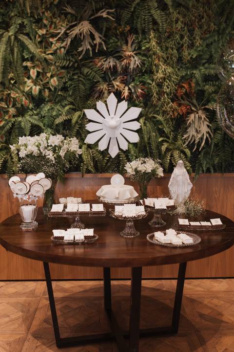 Decoração de batizado'