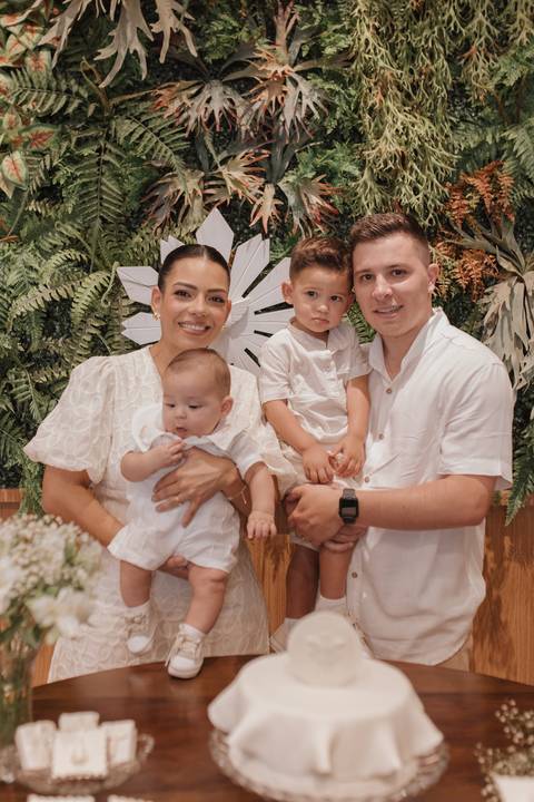 Decoração de batizado'