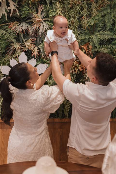 Decoração de batizado'