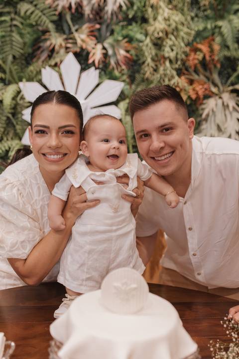 Decoração de batizado'