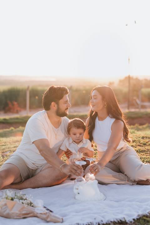Inspiração de ensaio revelação de sexo do baby no campo '