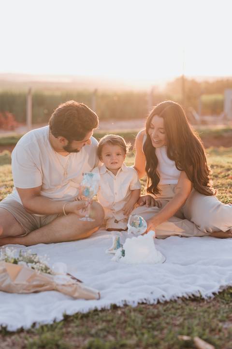 Inspiração de ensaio revelação de sexo do baby no campo '