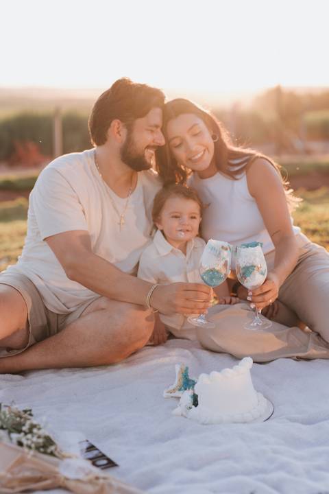 Inspiração de ensaio revelação de sexo do baby no campo '