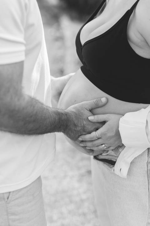 inspiração de ensaio gestante no parque do japão'