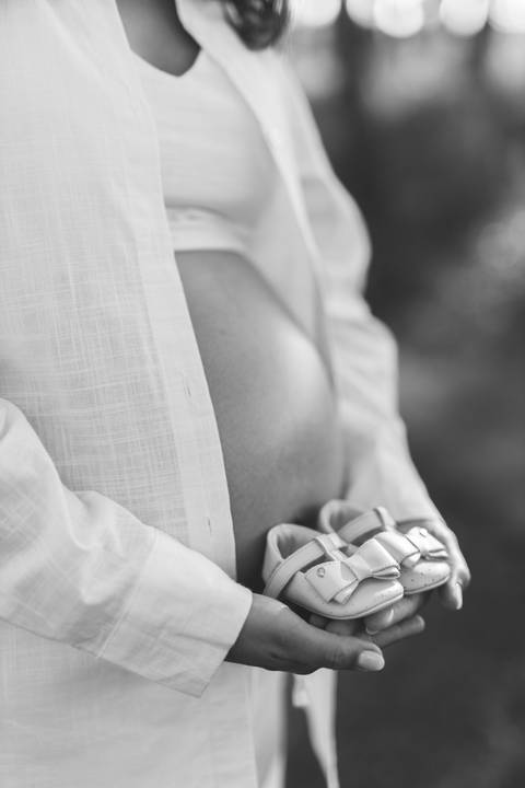 inspiração de ensaio gestante no campo'