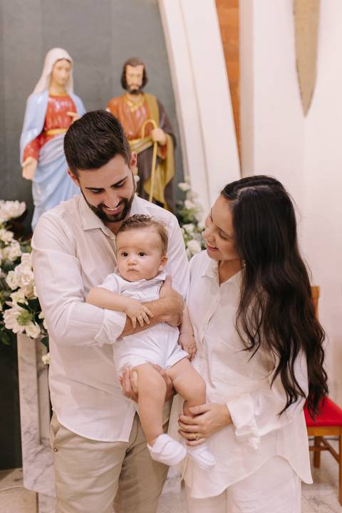 Cerimônia de batizado'