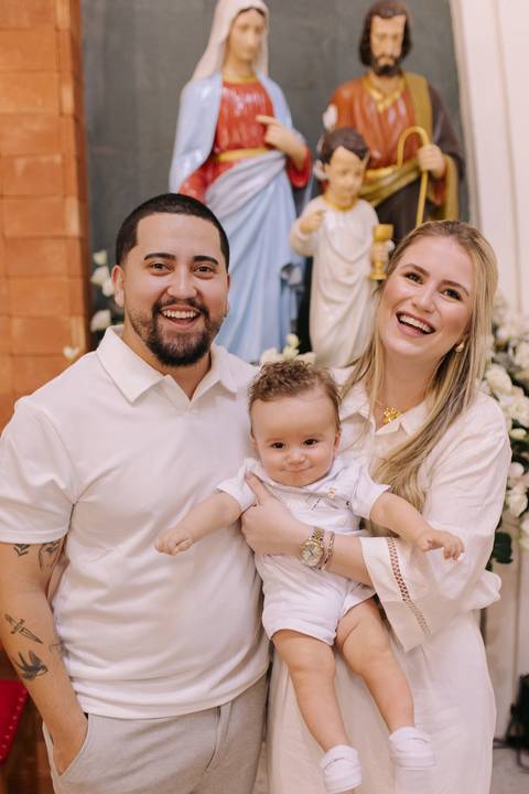 Cerimônia de batizado'