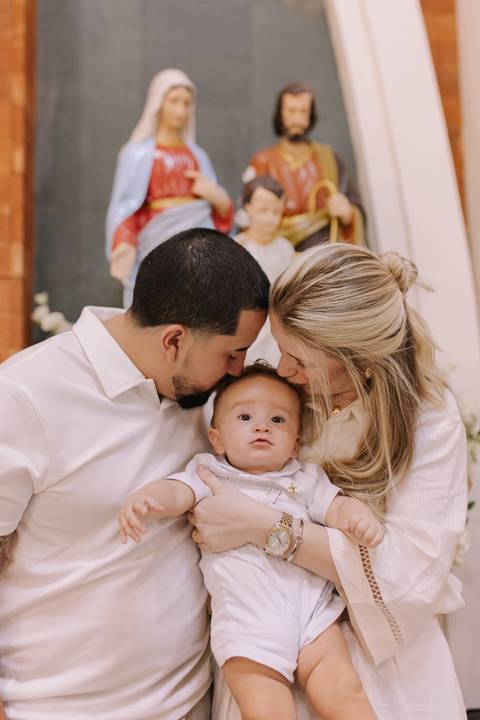 Cerimônia de batizado'