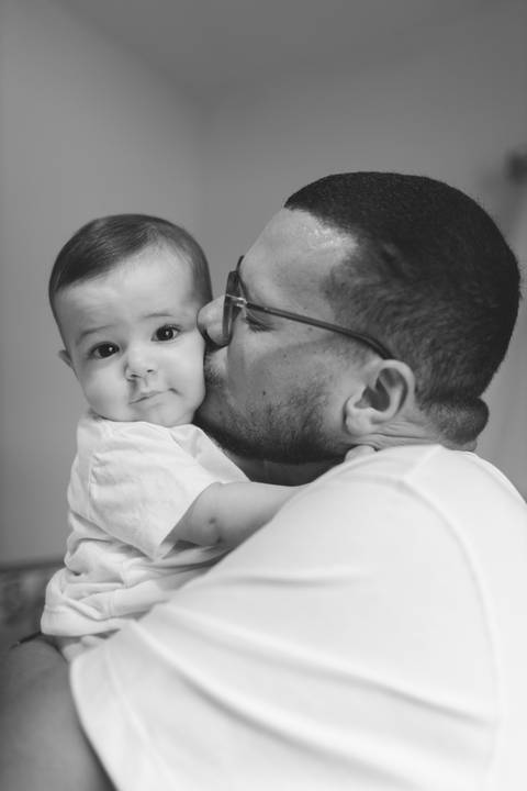 ensaio em família em casa'