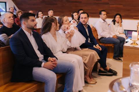Cerimônia de batizado'