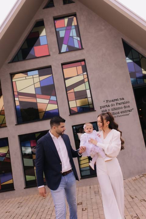 Cerimônia de batizado'