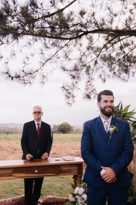 Inspiração de casamento intimista ao ar livre'