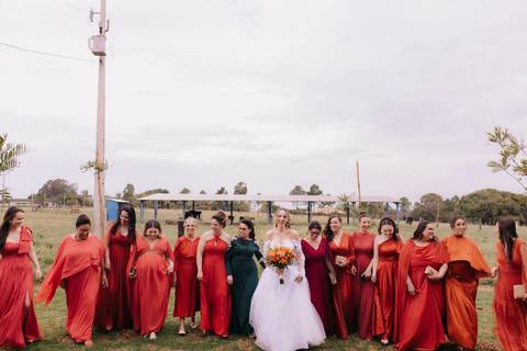 Inspiração de casamento intimista ao ar livre'