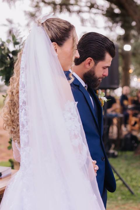 Inspiração de casamento intimista ao ar livre'