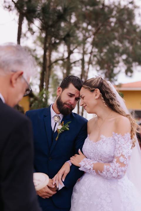 Inspiração de casamento intimista ao ar livre'