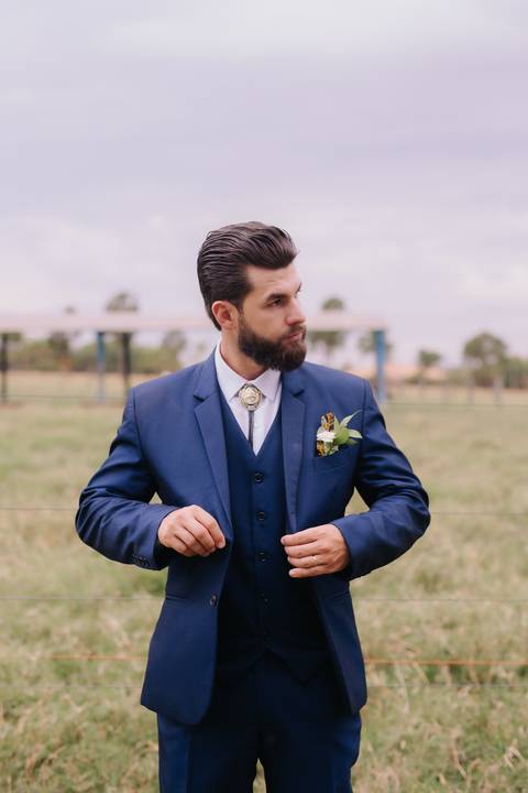 Inspiração de casamento intimista ao ar livre'