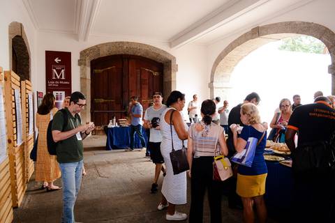 Fachada e ambientação de evento corporativo no Museu Histórico Nacional, Rio de Janeiro'