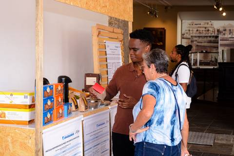 Fachada e ambientação de evento corporativo no Museu Histórico Nacional, Rio de Janeiro'