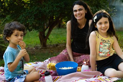 Ensaio externo família Agência Cricaré'