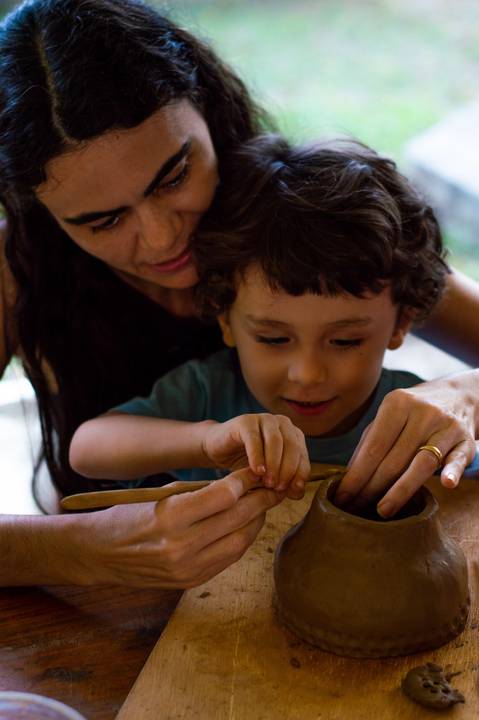 Ensaio externo família Agência Cricaré'