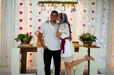 Cobertura fotográfica chá de panela Agência Cricaré'