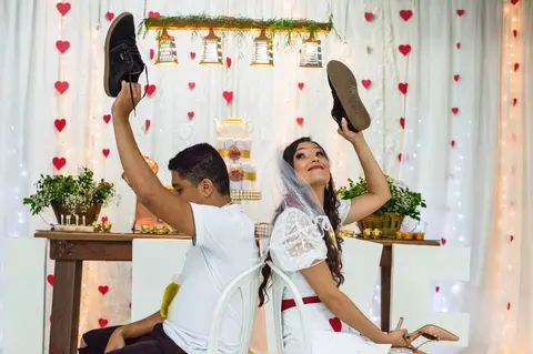 Cobertura fotográfica chá de panela Agência Cricaré'
