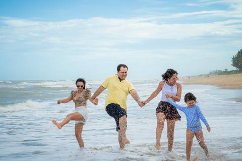 Ensaio externo Família Martins Agência Cricaré'