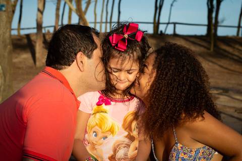 Ensaio externo Família Martins Agência Cricaré'