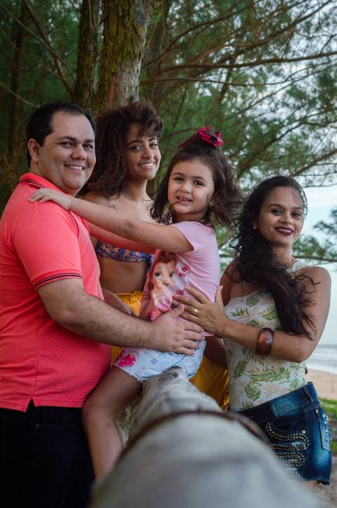 Ensaio externo Família Martins Agência Cricaré'