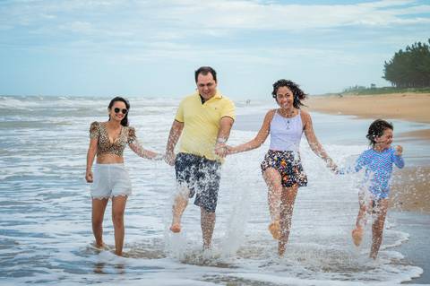 Ensaio externo Família Martins Agência Cricaré'