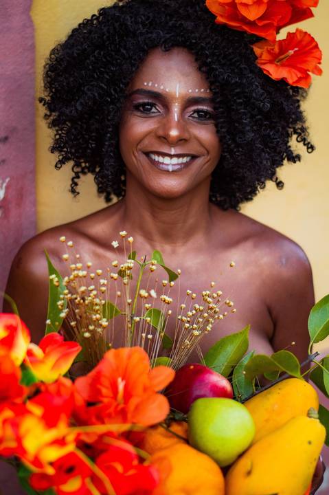 Ensaio fotográfico Feminino, ensaio afro externo, fotógrafo em São Mateus ES, ensaio externo feminino, fotógrafo em guriri es, Shanti Amaral Fotografia.'