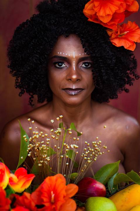 Ensaio fotográfico Feminino, ensaio afro externo, fotógrafo em São Mateus ES, ensaio externo feminino, fotógrafo em guriri es, Shanti Amaral Fotografia.'