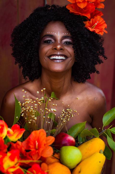 Ensaio fotográfico Feminino, ensaio afro externo, fotógrafo em São Mateus ES, ensaio externo feminino, fotógrafo em guriri es, Shanti Amaral Fotografia.'