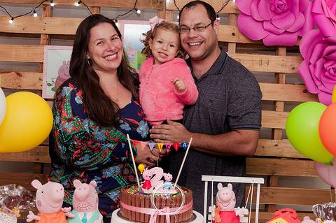 Fotografa Aniversário Infantil Volta Redonda | Barra Mansa - Festa da Peppa Aniversário de 2 anos Letícia '