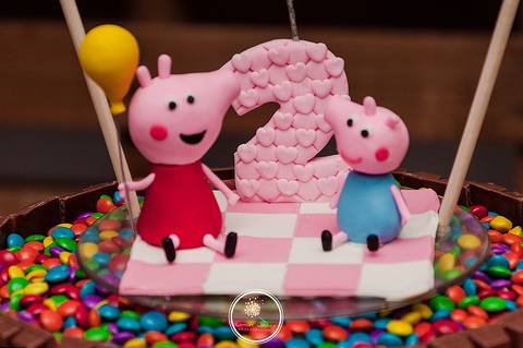 Fotografa Aniversário Infantil Volta Redonda | Barra Mansa - Festa da Peppa Aniversário de 2 anos Letícia '