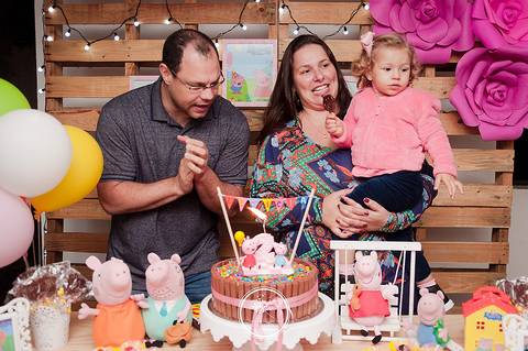 Fotografa Aniversário Infantil Volta Redonda | Barra Mansa - Festa da Peppa Aniversário de 2 anos Letícia '